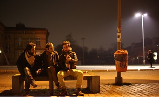 Jacques, Mattia et Alix sont les membres du trio de rap bordelais, Odezenne.